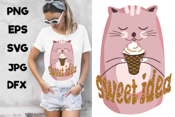 Cat and Ice Cream Design: A Practical Embroidery Review
