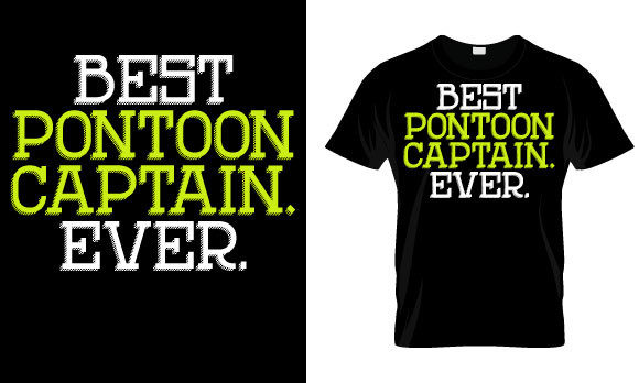 Pontoon T-Shirt Design & Cap Review