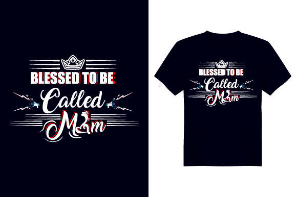 Review: Blessed to Be Mother T Shirt Design for Embroidery