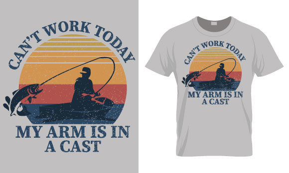 Review: Fishing T-Shirt Design 