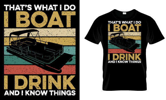 Review: Pontoon T-Shirt Design for Embroidery