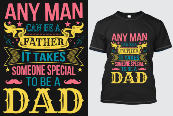 Reviewing Father s Day T-shirt Design 8 for Real Embroidery