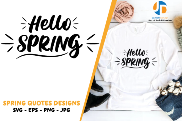Reviewing the Hello Spring Quote Design for Embroidery