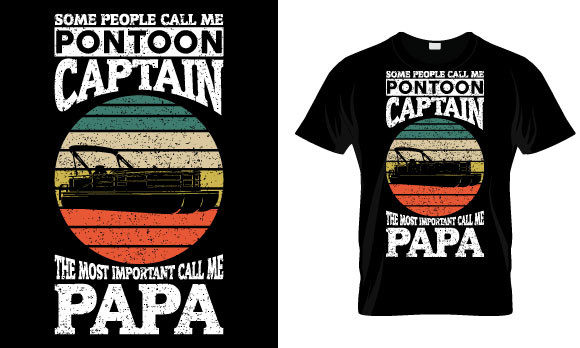 Reviewing the Pontoon Captain Design for Embroidery