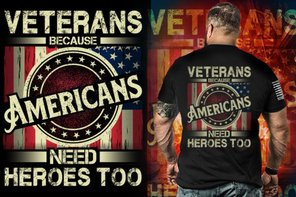 Reviewing Veteran T Shirt Design 2 for Real Stitching
